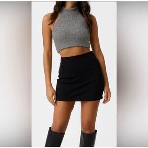 Skims Cozy Knit Halter Bra Top Size L/XL